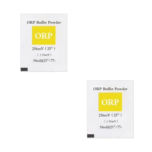 ORP Puffer Lösung Pulver für ORP Tester Meter Messung Kalibrierflüssigkeit 256mV Korrekturpulver Redox Potentialanalysator von Xuanxi