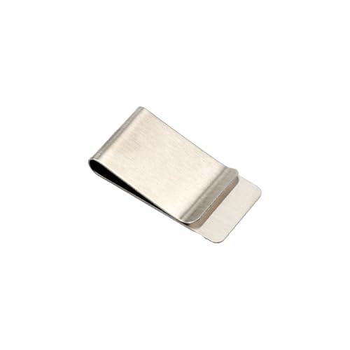 Robuster Edelstahl-Clip für Dokumente, Notizbücher, Planer, Planer, gravierte Metallclips von Xuanxi