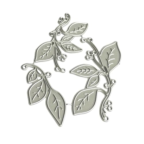 Stanzschablonen mit Blättern, Prägeschablonen für Foto-Tagebuch, Scrapbooking, Kartendekorationen, Karbonstahl, Stanzformen, Blätter, Prägeformen, Stanzschablonen von Xuanxi