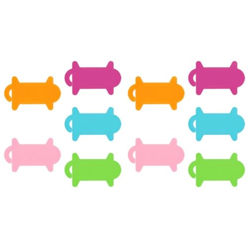 Starke Kabel-Organizer, gemischte helle Farbtöne, leichte Schnur für Zuhause, Büro, Aufbewahrung, benötigt buntes Kabel von Xuanxi