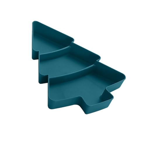 Tablett mit mehreren Abschnitten für Snacks, Weihnachtsbaum-Designs für Süßigkeiten und Partys, zum Servieren von Nüssen und Partys Tablett mit mehreren Abschnitten für Snacks, Weihnachtsbaum-Designs für Süßigkeiten und Partys, zum Servieren von Nüssen und Partys von Xuanxi