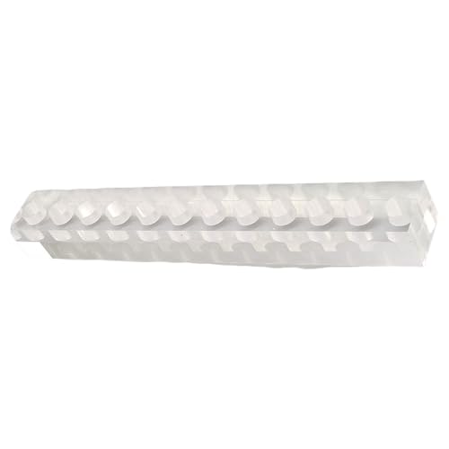 Xuanxi Fliegenbinden-Köderhalter Haken Clips Aufbewahrungshalter Acryl Regal für Fliegenfischen Haken Clip Angelköder Display Halter Display Ständer von Xuanxi