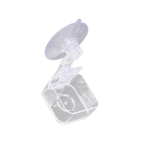 Xuanxi Saugnapf, Reptilien, Futternapf, Wassernapf, Haustierzubehör für Eidechsen, Schildkröten, kleine Tiere, Schüssel mit Saugnapf von Xuanxi