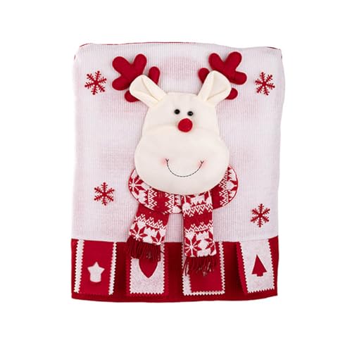 Xuanxi Stretchable Christmas Seat Cover Breathable Materials Quick Setups Portable For Living Room Dining Room Festival Christmas Chair Cover Coloric von Xuanxi