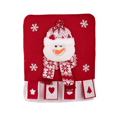 Xuanxi Stretchable Christmas Seat Cover Breathable Materials Quick Setups Portable For Living Room Dining Room Festival Christmas Chair Cover Coloric von Xuanxi