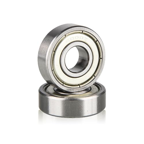 4 Stück 608 ZZ Kugellager – 8x22x7mm Doppelt Geschirmte Rillenkugellager aus Chromstahl – Für Skateboards, Inline Skates, Roller & Industriemaschinen (6000ZZ - Size 10 x 26 x8 mm) von Xuduvay
