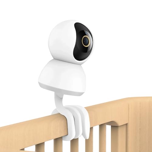 Xueniu Baby Monitor Flexible Twist Mount Shelf Baby Monitor Stand Holder Compatible with Infant Optics VAVA and Most Video Baby Monitors von Xueniu