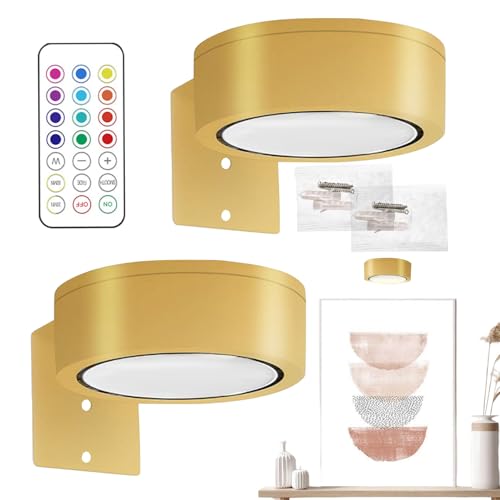 Xujuika Batteriebetriebene Bilderbeleuchtung - Magnetische LED-Bilderleuchte Mit Fernbedienung - Multifunktionale LED Akzentbeleuchtung Für Schlafzimmer Flur Treppe Xujuika Batteriebetriebene Bilderbeleuchtung - Magnetische LED-Bilderleuchte Mit Fernbedienung - Multifunktionale LED Akzentbeleuchtung Für Schlafzimmer Flur Treppe von Xujuika