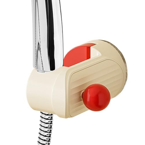 Xujuika Duschkopfhalterung | Abnehmbare Wandhalterung mit Saugnapf | Halterung Wasserdicht Verstellbare Halterung für Badezimmer Düse Wand Glas Sprüher von Xujuika