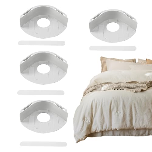 Xujuika Fitted Sheet Halter | Bettbezug Befestigung - Eckhalterung Mit Gurtsystem Fixiert Fest Für Alle Matratzen Kein Verrutschen Xujuika Fitted Sheet Halter | Bettbezug Befestigung - Eckhalterung Mit Gurtsystem Fixiert Fest Für Alle Matratzen Kein Verrutschen von Xujuika