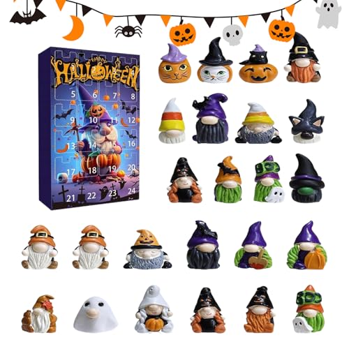 Xujuika Halloween Kalender Countdown - 2025 Figur Advent Spielzeug für Kinder - Entzückende Halloween-Figur Puppe für Schreibtisch Schlafzimmer Wohnzimmer Display Xujuika Halloween Kalender Countdown - 2025 Figur Advent Spielzeug für Kinder - Entzückende Halloween-Figur Puppe für Schreibtisch Schlafzimmer Wohnzimmer Display von Xujuika
