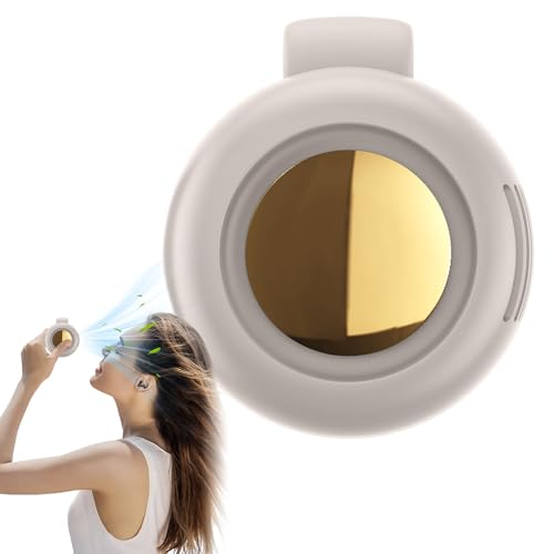 Xujuika Klemmventilator - Tragbarer Clip-Ventilator Für Die Taille,Für Heiße Tage 360° Drehbar Camping Picknick Hundespaziergang Golf Yoga Festival von Xujuika