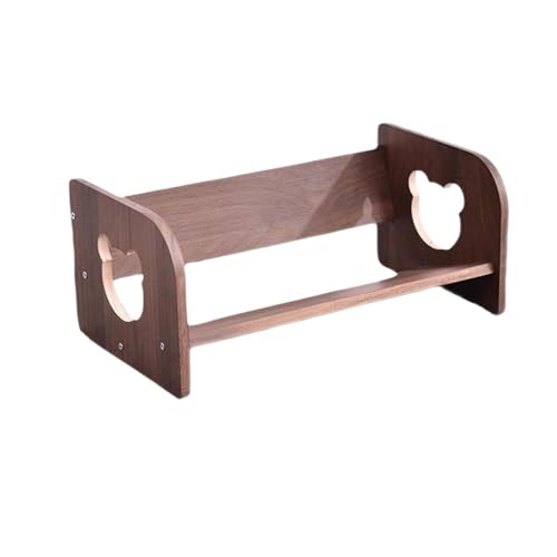 Bücherregal Wohnzimmermöbel Walnussfarbenes kleines Schreibtisch-Bücherregal, freistehender Schreibtisch-Aufbewahrungsorganisator aus Holz, ordentlicher Organizer for das Büro zu Hause für Wohnzimmer, Bücherregal Wohnzimmermöbel Walnussfarbenes kleines Schreibtisch-Bücherregal, freistehender Schreibtisch-Aufbewahrungsorganisator aus Holz, ordentlicher Organizer for das Büro zu Hause für Wohnzimmer, von Xumh2024-3