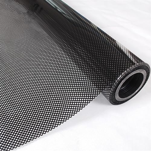 Fensterfolie Selbsthaftend Selbstklebende Mesh-Fensterfolie, Sichtschutz, verdunkelnder Fensterglasaufkleber, gepunktete Anti-UV-Fensterfolie for Zuhause, Büro, Auto Fensterfolie Blickdicht Selbsthaft von Xumh2024-3