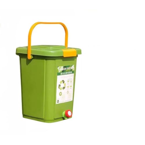 Lebensmittelabfälle All Seasons Indoor-Komposter-Starter-Kit – 20 l (5 Gallonen) Kompostbehälter for die Küchenarbeitsplatte mit Deckel von Xumh2024-3