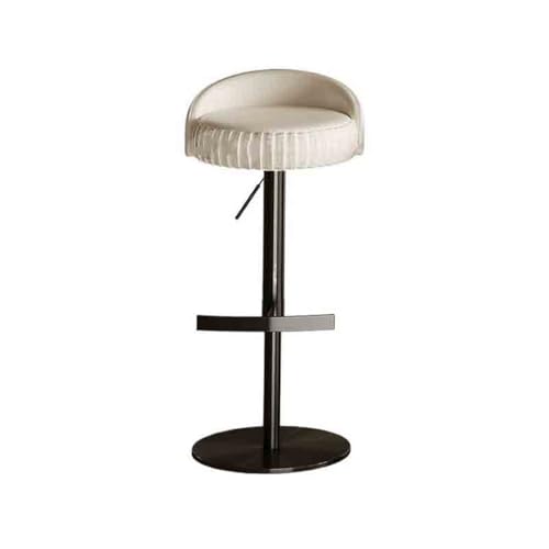 Xumh2024-3 Barhocker Tresenhocker Barstuhl Lift Hochhocker Barstuhl Stuhl Hochstuhl Barhocker Barhocker Barstuhl Leichter Luxus Premium Feeling Barstuhl Moderner Barstuhl Küchenhocker(Weiß) von Xumh2024-3