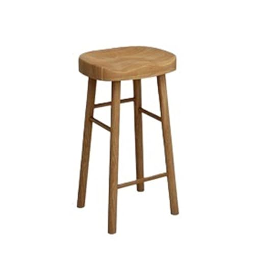 Xumh2024-3 Barhocker Tresenhocker Barstuhl aus Holz mit Rückenlehne, for Zuhause, Restaurant, Bar, Balkon, Hochstuhl Moderner Barstuhl Küchenhocker von Xumh2024-3