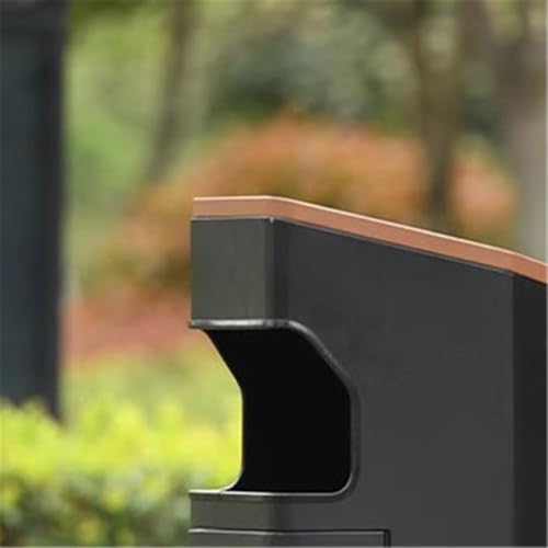 Xumh2024-3 Mülltrennsysteme Doppelter Mülleimer for den Außenbereich, Metall-Mülleimer for den gewerblichen öffentlichen Bereich im Innenhof von Xumh2024-3