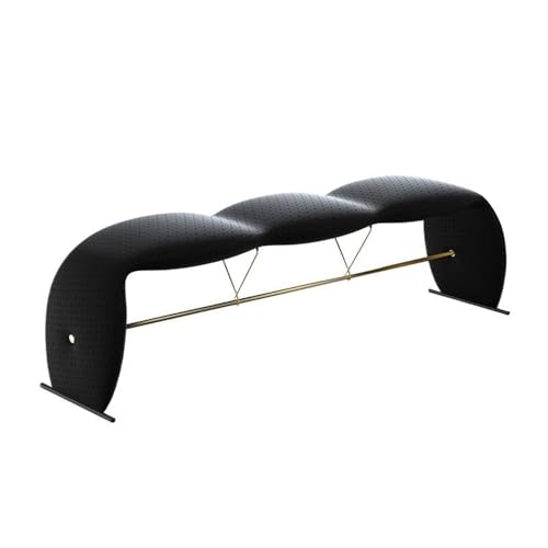 Xumh2024-3 Sitzbank Polsterbank Schlafzimmer Nachttischbank Eingangsbereich Schuhbank Restaurant Inseltisch Bett Endhocker Sofabank Wohnzimmerbank Sitzhocker Schlafzimmer(Dark Purple) von Xumh2024-3