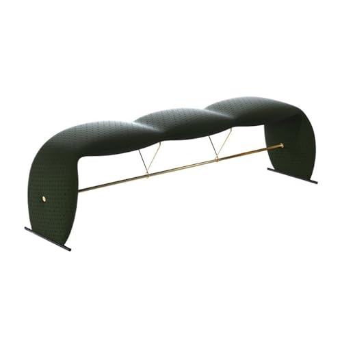 Xumh2024-3 Sitzbank Polsterbank Schlafzimmer Nachttischbank Eingangsbereich Schuhbank Restaurant Inseltisch Bett Endhocker Sofabank Wohnzimmerbank Sitzhocker Schlafzimmer(Green) von Xumh2024-3