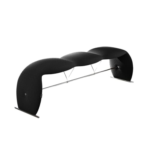 Xumh2024-3 Sitzbank Polsterbank Schlafzimmer Nachttischbank Eingangsbereich Schuhbank Restaurant Inseltisch Bett Endhocker Sofabank Wohnzimmerbank Sitzhocker Schlafzimmer(Schwarz) von Xumh2024-3