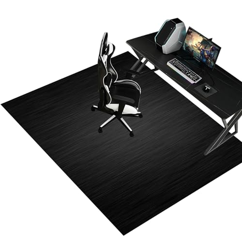 XunZheng Bürostuhl Unterlage, Bodenschutzmatte bürostuhl, Gaming Teppich Stuhlunterlage, Schutzmatte für Teppichböden, Bodenmatte Stuhlunterlage, schreibtischstuhl unterlage für Laminat 150 x 180 cm von XunZheng