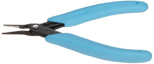 Xuron 450S superfeine Juweliers-Kettenzange flach mit geriffelten Backen Pinzettzange für Modellbau Modelleisenbahn Elektronik von Xuron