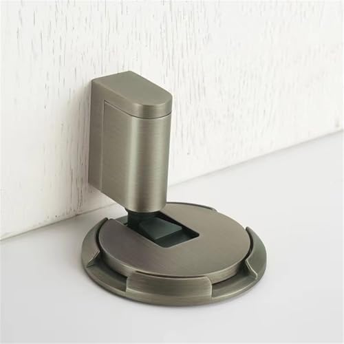 Winddichte Türstopper 1Stück, robuster mechanischer Bodentürstopper ohne Bohren, hält die Tür offen, Bronze Winddichte Türstopper 1Stück, robuster mechanischer Bodentürstopper ohne Bohren, hält die Tür offen, Bronze von Xusdamyj