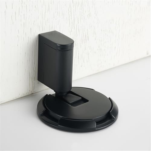 Winddichte Türstopper 2Stück, robuster mechanischer Bodentürstopper ohne Bohren, hält die Tür offen, Schwarz Winddichte Türstopper 2Stück, robuster mechanischer Bodentürstopper ohne Bohren, hält die Tür offen, Schwarz von Xusdamyj