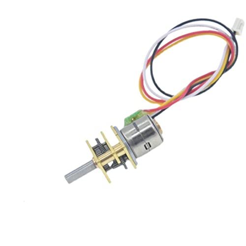 Xianglaa-Motor Mini DC Stepper Micro 5V Controller Vorwärts 5V DC Mega Drehmoment Getriebe 1 2GA-10BY bürstenloser Schrittmotor (Size : 50:1, Color : 5V) von Xuulan