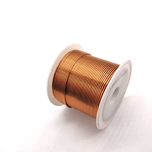 Xuulan 0,03 mm 0,09 mm 0,08 mm 1,2 mm Kabel Kupferlackdraht for Magnetwicklung 20 AWG 40 AWG 18 AWG 34 AWG Kupferlackdraht Qa-1/155 for Solenoide(0.2mm 20Meter) von Xuulan
