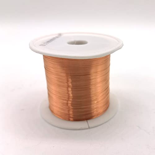Xuulan 0,21 mm 1,2 mm 0,9 mm 0,09 mm emaillierter Magnetwickeldraht 38 AWG 20 AWG 40 AWG emaillierter Kupferdraht Qa-1/155 for Elektromotoren(OD 0.45mm) von Xuulan