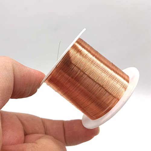 Xuulan 0,3 mm 0,14 mm 0,21 mm emaillierter Kupferwickeldraht 18 AWG 20 AWG 30 AWG emaillierter Kupferdraht Qa-1/155 for Induktoren(OD 0.19mm) von Xuulan