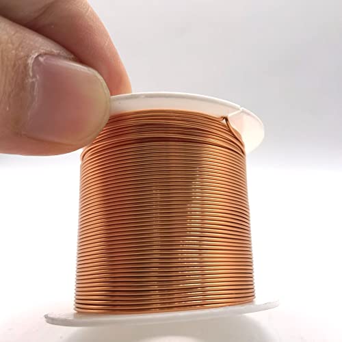 Xuulan 0,4 mm 0,9 mm 0,95 mm 0,38 mm Magnetlackierter Kupferdraht 43 AWG 26 AWG 20 AWG Lackierter Kupferdraht Qa-1/155 for Spulen(OD 0.75mm) von Xuulan