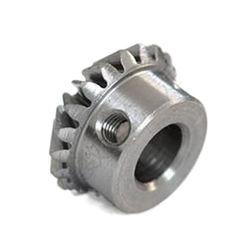 Xuulan Kegelräder 1 Modul 15 Zähne Stahlkegelrad Kegelrad 90 Grad Getriebegetriebe 5 mm 6 mm 6,35 mm 8 mm Innenloch 1M 15T Spiralgetriebe (Size : 5mm bore) von Xuulan