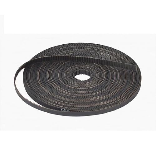 Xuulan Offener Zahnriemen 3GT 3MGT Offener Synchronzahnriemen GT3 Breite 3 mm 6 mm 9 mm 10 mm 15 mm Gummi 3GT-3/3GT-6/3GT-9/3GT-15 3D-Druckerriemen (Size : 5 Meter, Color : Width 10mm) von Xuulan