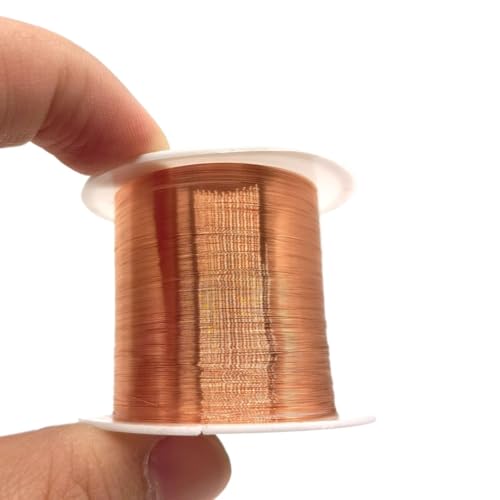 Xuulan Spulenkupfer emaillierter Magnetwickeldraht 3 6awg 40awg 41awg 28awg 0. 1 mm 0.95mm 0,23 mm 0,05 mm QA-1/155 In physischen Wissenschaftsexperimenten verwendet(OD 0.16mm) von Xuulan