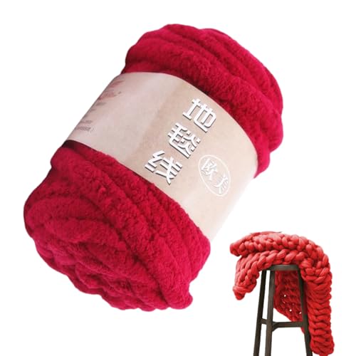 Xvilmaun Chenille-Garndecke, Häkeldeckengarn, Weiches Garn für Decken, Wollknäuel zum Basteln, Polyester für Hüte, Schuhe, Handschuhe, Heimwerken Xvilmaun Chenille-Garndecke, Häkeldeckengarn, Weiches Garn für Decken, Wollknäuel zum Basteln, Polyester für Hüte, Schuhe, Handschuhe, Heimwerken von Xvilmaun