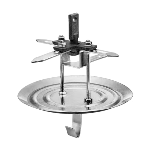 Xvilmaun Drehbarer Spinnerhaken Für Pulverbeschichtung | Schwenkbare Drehhaken Für Schwere Gegenstände,Stahl Drehaufhängung Für Werkstatt Garage Haushaltsrenovierung von Xvilmaun