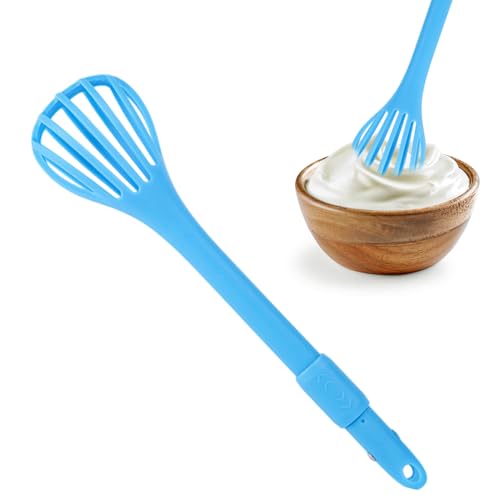 Xvilmaun Eierschneider | Essens Clip Form Eier Mixer | Handheld Küchenhelfer Griffhilfe Zum Kochen Rühren Backen - Teig Milch Mehl Brot Nudeln Matcha Mixen von Xvilmaun