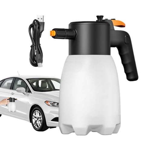 Xvilmaun Foamer Sprayer | Auto Seifenschaum -Sprühgerät, 1,8L Tragbares wiederaufladbares Handheld -Detail -Gerät für Hausreinigungsfenster Fahrzeug Terrasse Garten Haustier Baden Xvilmaun Foamer Sprayer | Auto Seifenschaum -Sprühgerät, 1,8L Tragbares wiederaufladbares Handheld -Detail -Gerät für Hausreinigungsfenster Fahrzeug Terrasse Garten Haustier Baden von Xvilmaun