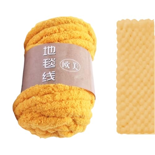 Xvilmaun Garn zum Häkeln von Decken - Fuzzy Chenille dickes Garn,Polyester-Wollknäuel zum Basteln, vielseitig einsetzbar für selbstgemachte Hand- und Deckenschals Xvilmaun Garn zum Häkeln von Decken - Fuzzy Chenille dickes Garn,Polyester-Wollknäuel zum Basteln, vielseitig einsetzbar für selbstgemachte Hand- und Deckenschals von Xvilmaun