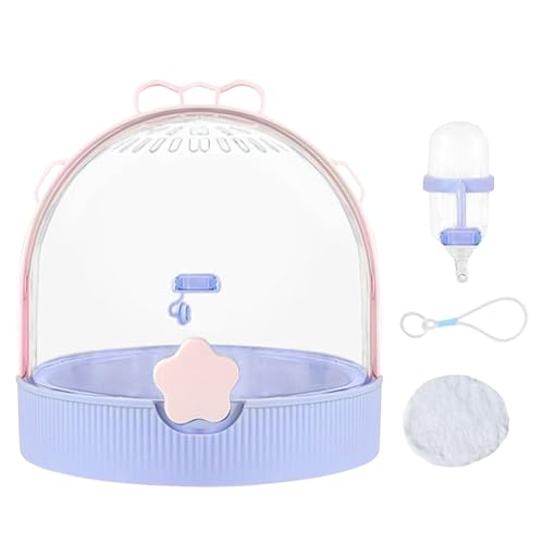 Xvilmaun Hamster Reise Transport Box - Frettchen Transportkäfig Käfig Für Reisen,Tragbare Tragebox Mit Wasserflasche Für Mäuse Rennmäuse Vögel Frettchen Chinchilla Und Haustiere | Vogel Kaninchen Xvilmaun Hamster Reise Transport Box - Frettchen Transportkäfig Käfig Für Reisen,Tragbare Tragebox Mit Wasserflasche Für Mäuse Rennmäuse Vögel Frettchen Chinchilla Und Haustiere | Vogel Kaninchen von Xvilmaun