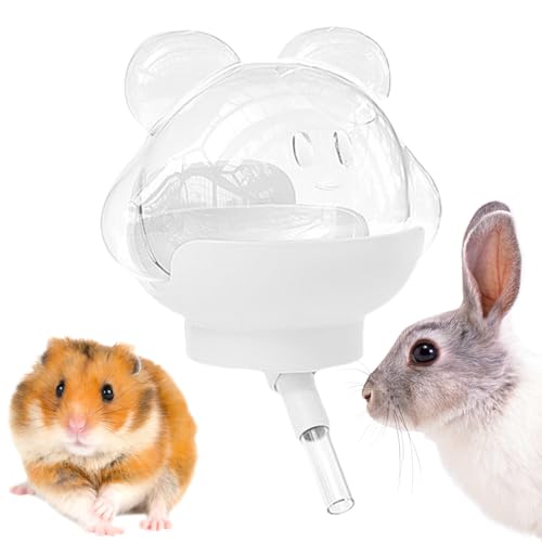 Xvilmaun Hamster Trinkflasche | Trinkflasche Mit Magnetbefestigung Für Chinchilla & Kleintiere - 220ml Auslaufsicher Tränke Für Hamster, Mäuse, Chinchillas, Kaninchen von Xvilmaun