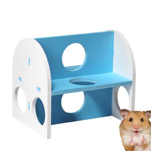 Xvilmaun Hamsterlabyrinth | Kleintier Spielkäfig Zubehör - Bereicherungs Versteck Für Hamster Frettchen Und Kleintiere Für Kletterübungen Spielen Und Rennen von Xvilmaun