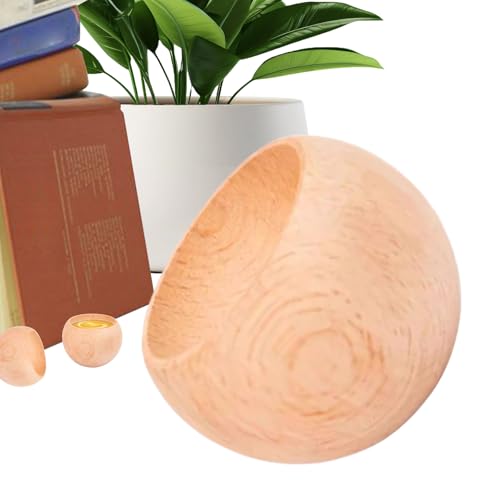 Xvilmaun Holz Diffusor | Aromatherapie Holz-Öl-Diffuser Mit Raumerfrischer | Aromatherapie Eierförmiger Raumduft Mit Langanhaltender Frische Tragbare Deko Für Kleiderschrank Wohnung Und von Xvilmaun