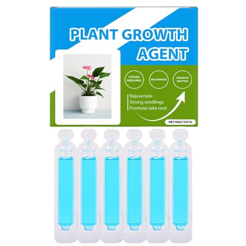 Xvilmaun Pflanzennährstoffe - Flüssiger Pflanzendünger | 6 Teile Universelles Natürliches Gartenzubehör Für Vermehrung Gemüseanbau Obst Zimmerpflanzen Wachstum Blumen von Xvilmaun