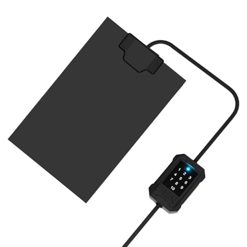 Xvilmaun Reptilien Heizmatte - 14W Terrarien Heizmatte Ganzjahres-Heizung | Untertank Terrarium Heizgerät mit Einstellbarer Temperatur für Terrarienbewohner wie Schildkröten, Spinnen, Geckos, Frösche Xvilmaun Reptilien Heizmatte - 14W Terrarien Heizmatte Ganzjahres-Heizung | Untertank Terrarium Heizgerät mit Einstellbarer Temperatur für Terrarienbewohner wie Schildkröten, Spinnen, Geckos, Frösche von Xvilmaun