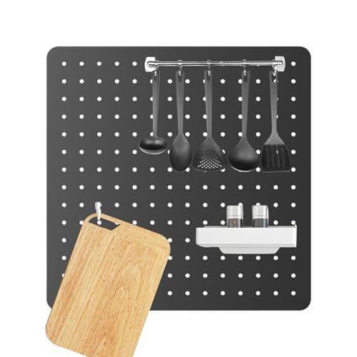 Xvilmaun Steckbrett Organizer - Pegboard-Aufbewahrung für Schreibtischorganisation | Platzsparende Aufbewahrung Organisation Für Wohnzimmer Bastelzimmer Arbeitszimmer Küche Kinderzimmer von Xvilmaun