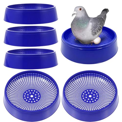 Xvilmaun Taubennestkasten - 6er Set Brutkäfig Für | Brut- Und Schlafstelle Für Tauben Kanarienvögel Nymphensittiche Wachteln Garten Terrasse Xvilmaun Taubennestkasten - 6er Set Brutkäfig Für | Brut- Und Schlafstelle Für Tauben Kanarienvögel Nymphensittiche Wachteln Garten Terrasse von Xvilmaun